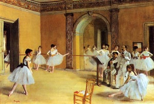 Foyer di danza all'Op&eacute;ra